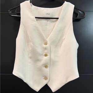 Wilfred Ivory Sleeveless Pacino Vest